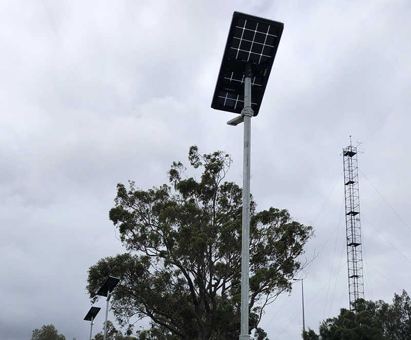 ANSTO Lucas Heights solar lighting