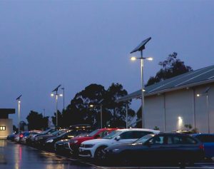 Narrandjeri Stadium Solar Car Park Lighting