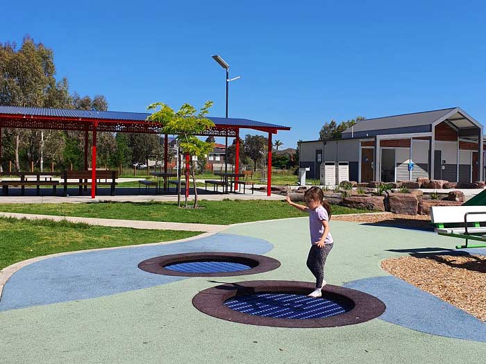 park lights all abilities play space mill park