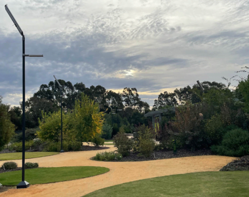 Pathway lights garden for the future