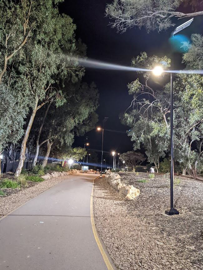 mining lighting smart solar lights