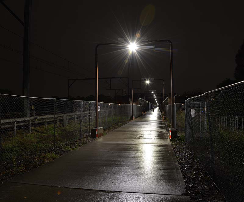 John Whitton Bridge solar lighting