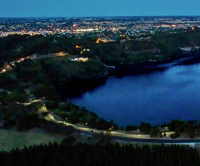 Blue Lake solar LED lights