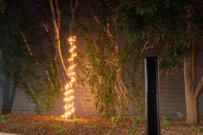 solar park lights - fairy lighting for ambience