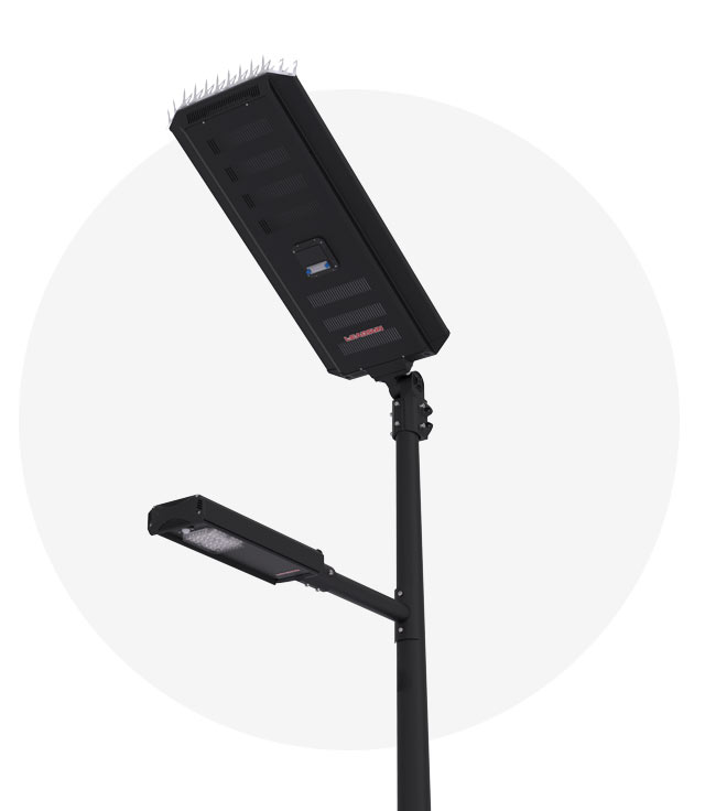 The Freedom solar street light