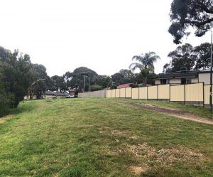 Partingtons Flat Reserve solar lighting