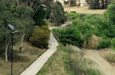 Wollondilly River solar lighting