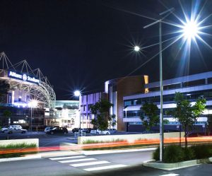 Solar Street Lights Around Shopping Centres