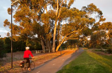 Capital Trail Royal Park shared pathway