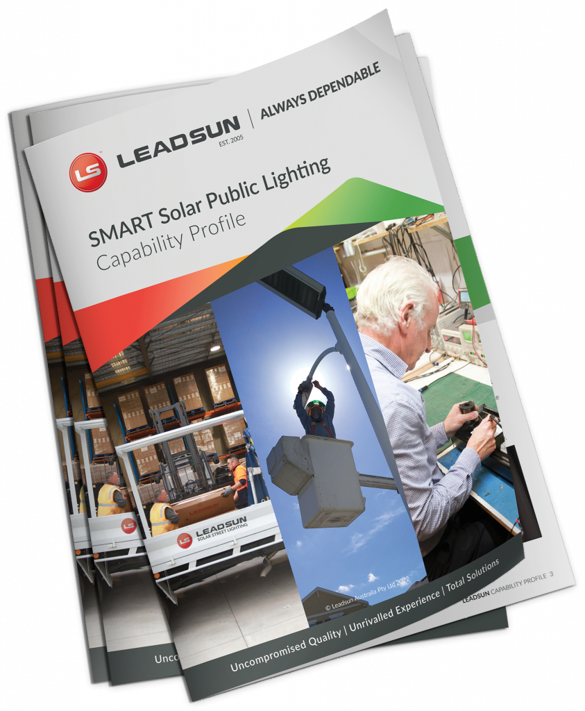 Capability Profile brochure cover mockup