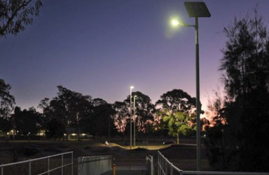 kirkham car park lights