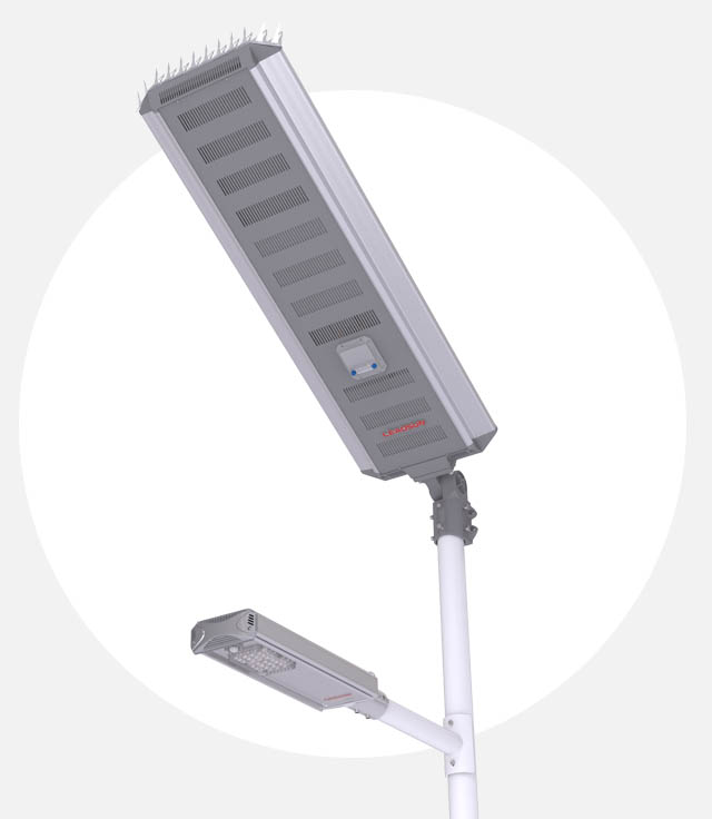 AE3 commercial solar street light split system