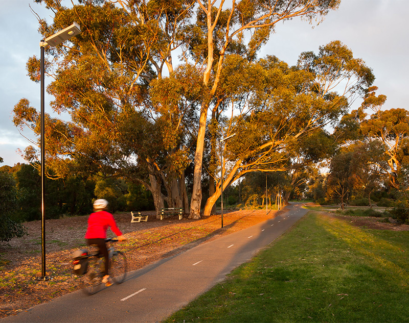 Capital Trail Royal Park shared pathway