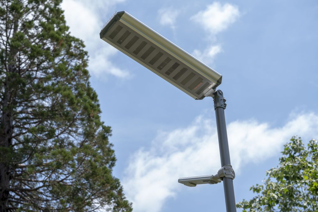 solar park lighting