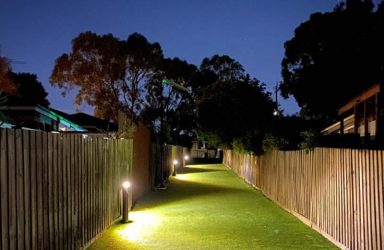 Rangeview Primary School solar bollards