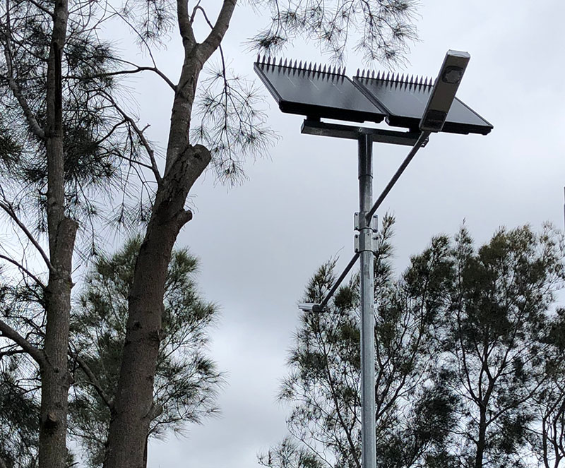 ANSTO Lucas Heights solar lighting