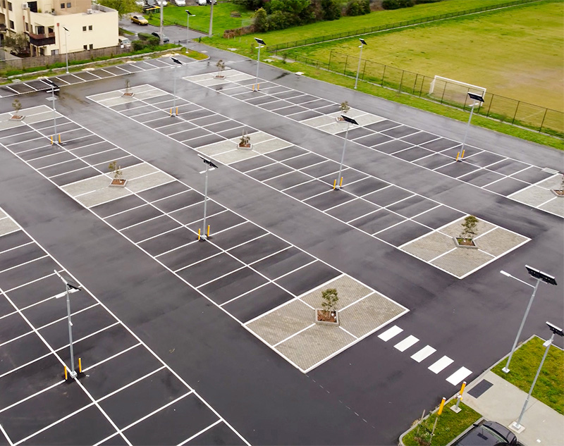 Narrandjeri Car Park Solar Lighting