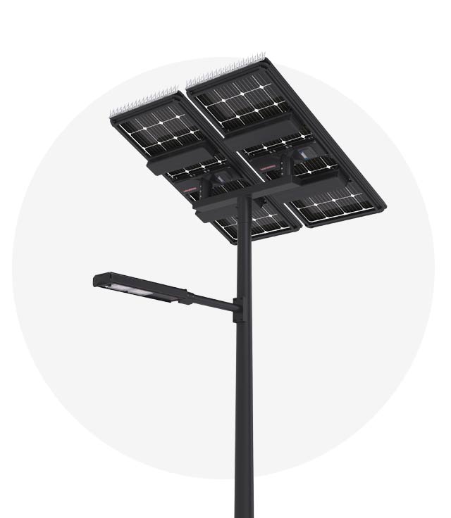 The Leadsun AE6 solar street light