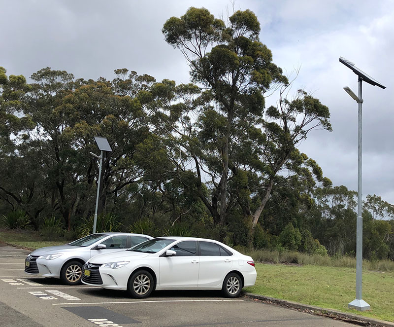 ANSTO Lucas Heights solar lighting