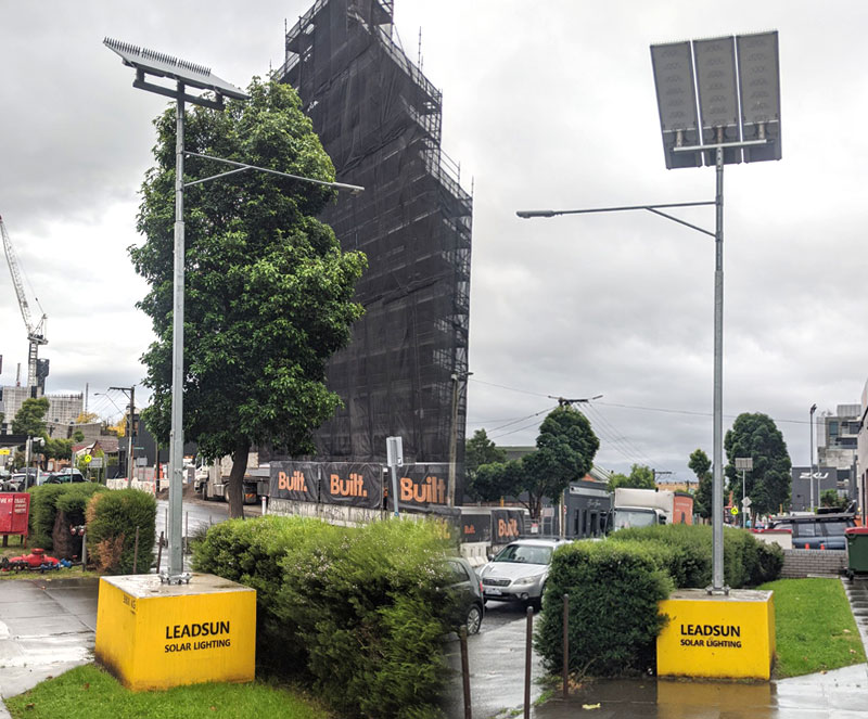 Built Constructions solar lighting