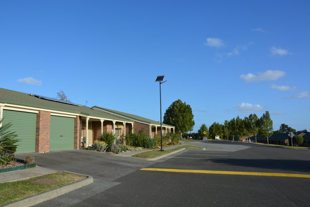 Meadowvale Retirement Village solar street lights