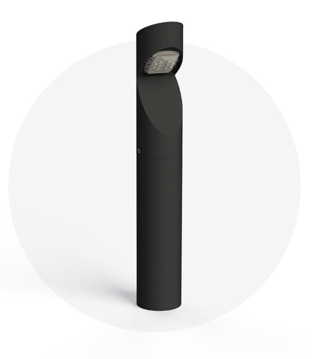 Bollard solar path light