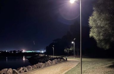 Throsby Creek solar lighting