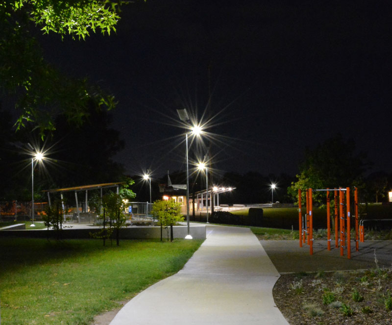 Tormore Reserve solar lighting