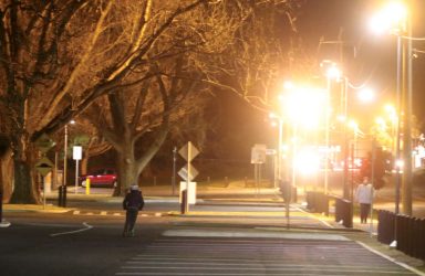 Seaford North Reserve solar lighting