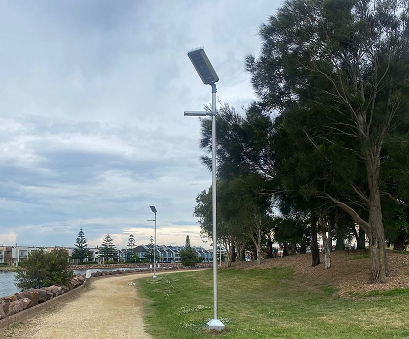 Throsby Creek solar lighting
