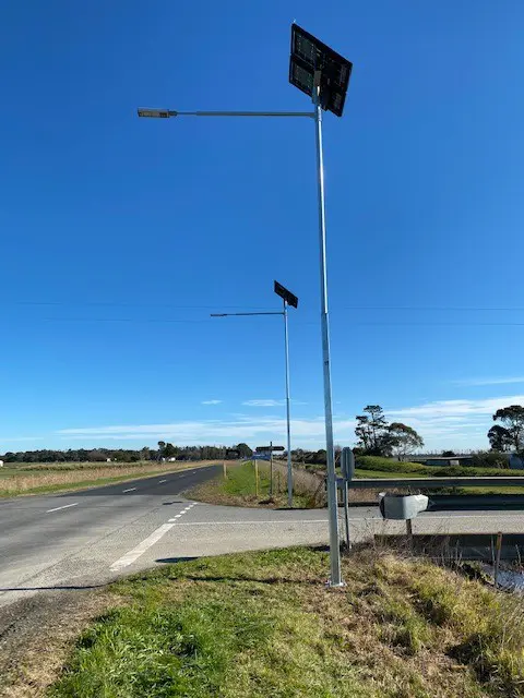 solar road lights taplins road