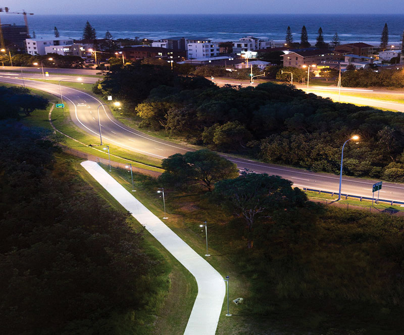Southern Cross University solar lighting