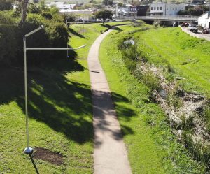 Cooma Creek solar lighting