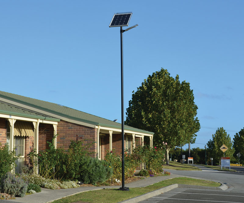 Meadowvale Retirement Village solar lighting