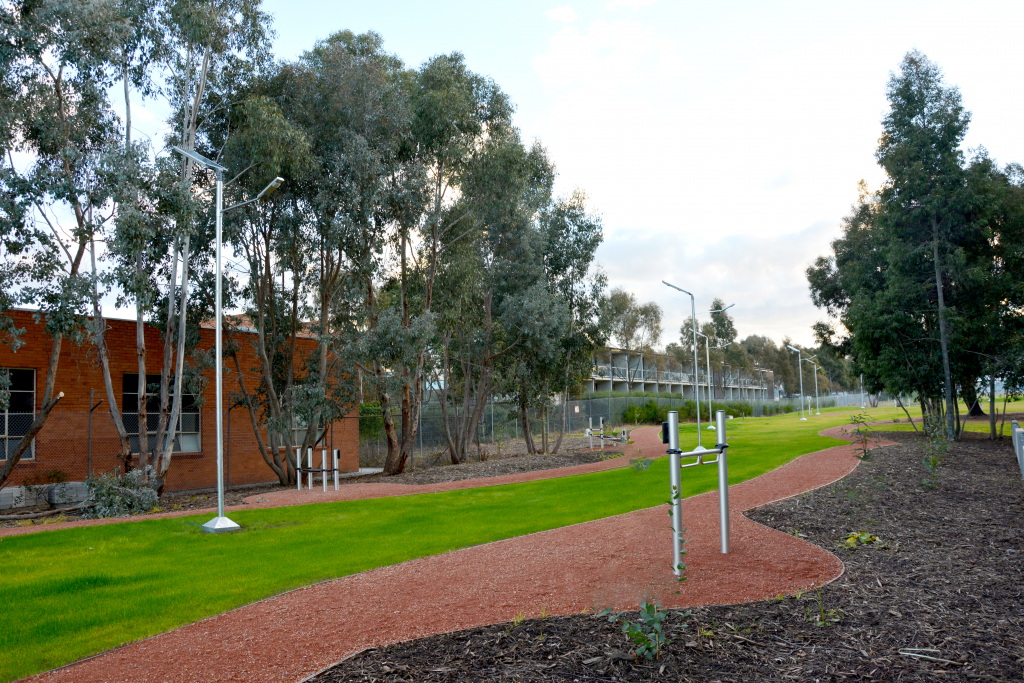 Telstra Global Operations Centre solar lighting