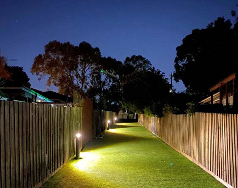 Rangeview Primary School solar bollard lights