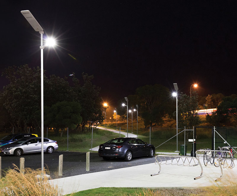 Southern Cross University solar lighting