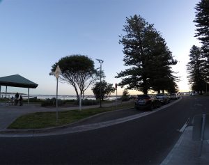 Riverside Drive solar pathway lighting