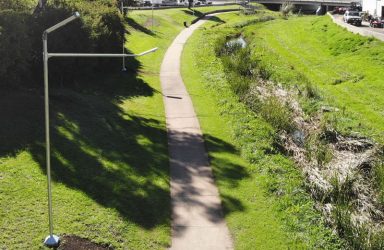 Cooma Creek solar lighting